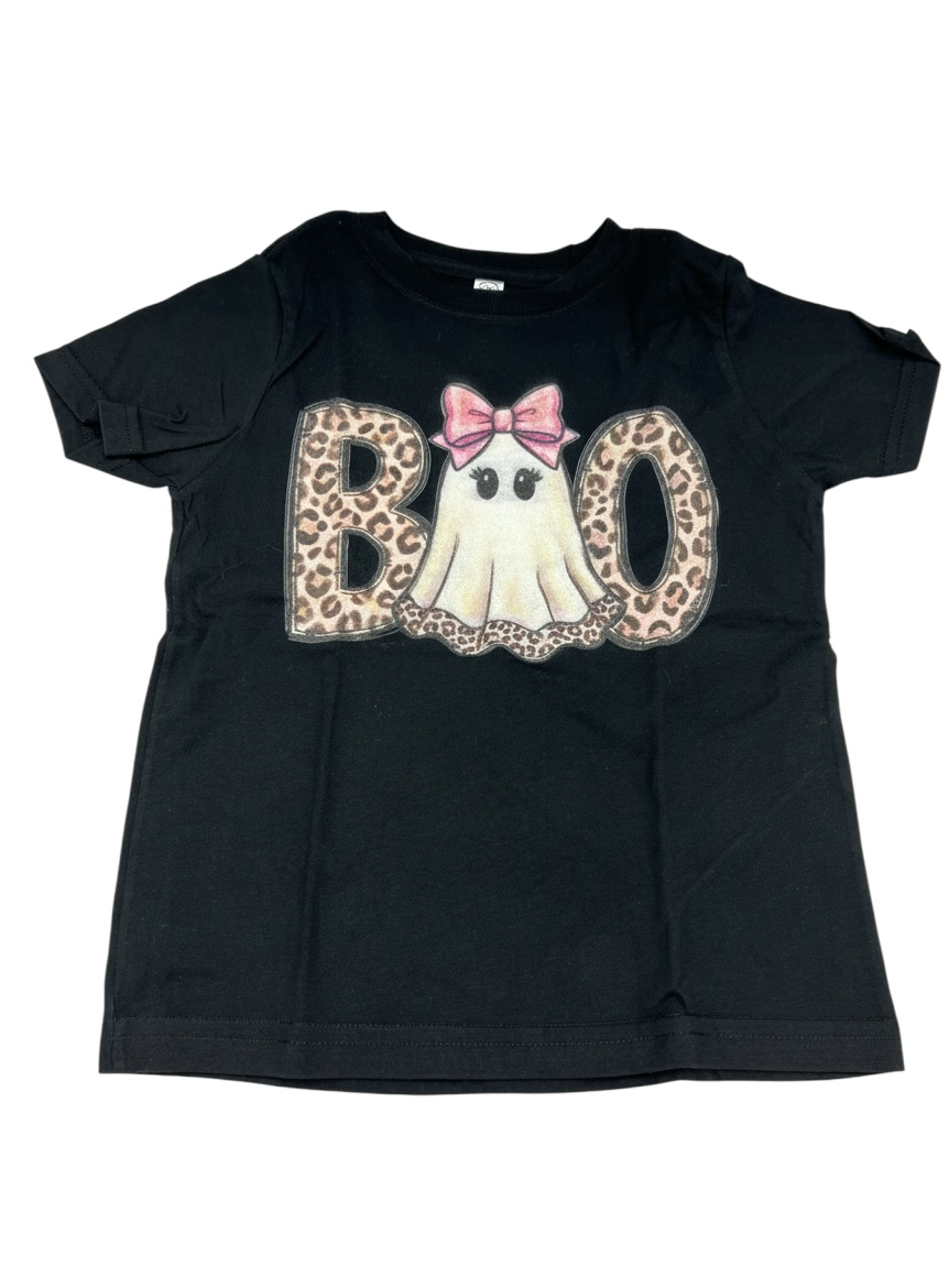 Toddler Halloween Ghost Graphic T-Shirt