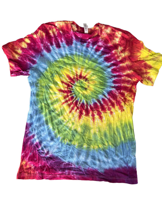 Handmade Rainbow Tie-Dye T-Shirt – Unisex Bella + Canvas