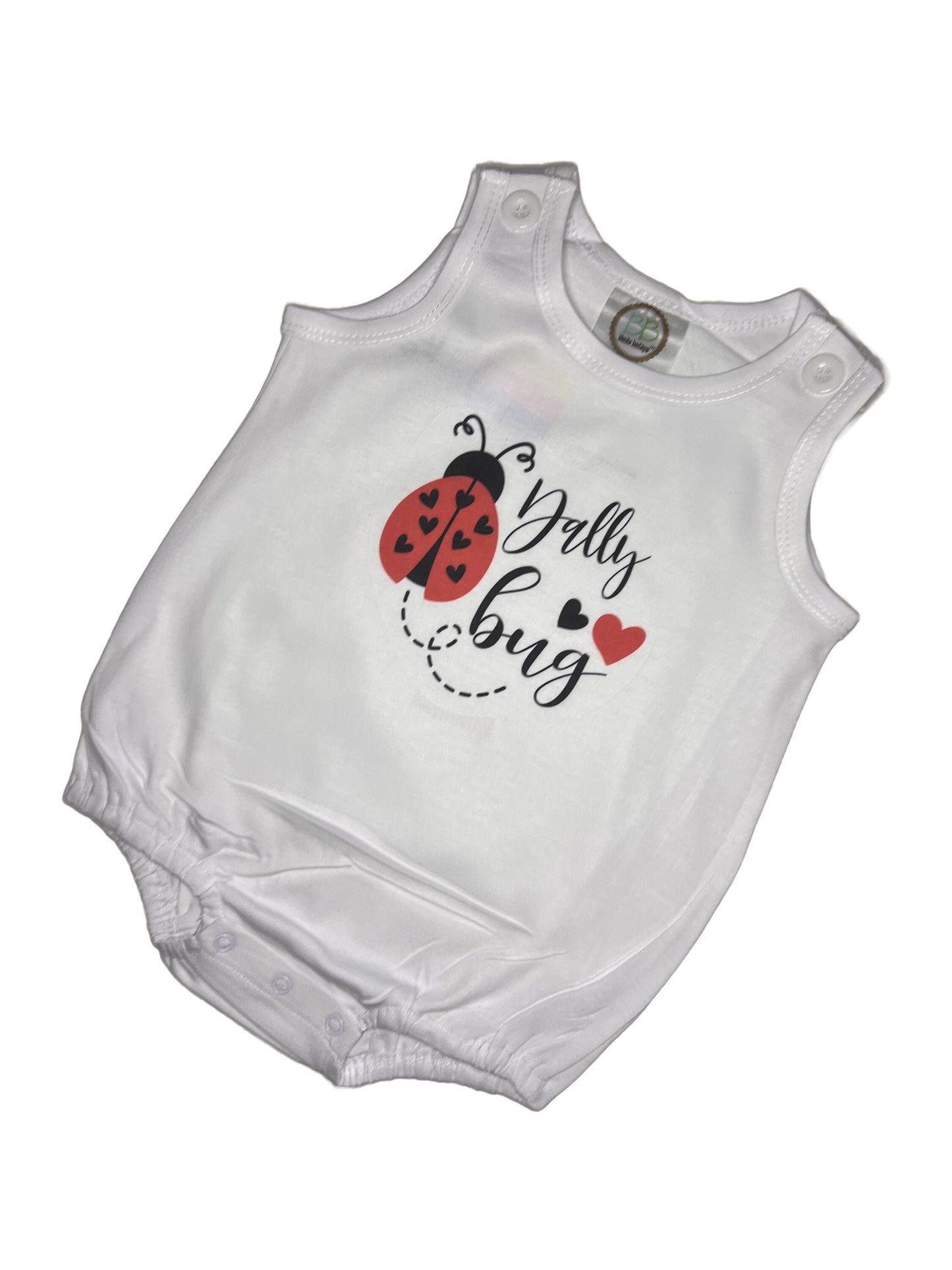 Personalized Bubble Onesie - Lady Bug