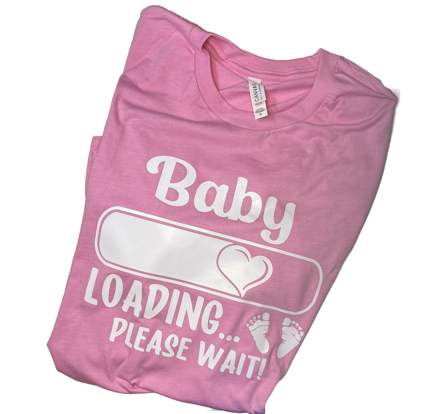 Baby Loading T-Shirt for Moms to be Dads to be