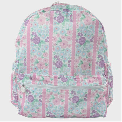 Personalized Pink Scalloped Backpack - Lunch Bag – Toddler & Full Size Options