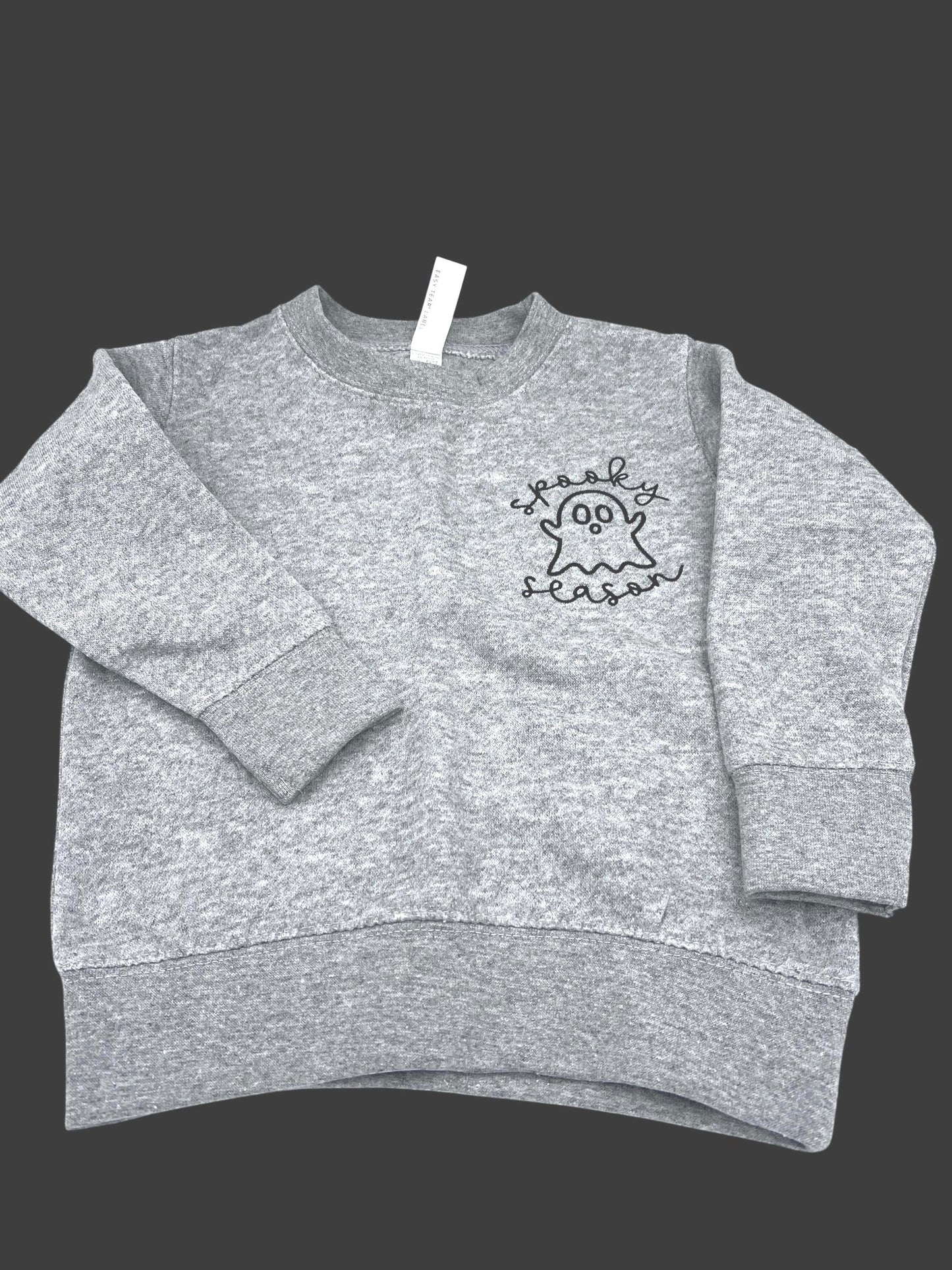Kids Spooky Baseball Skeleton t-shirt – Fun Fall Halloween Tee Shirt or Sweatshirt
