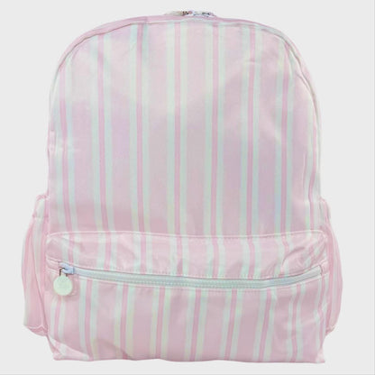 Personalized Pink Scalloped Backpack - Lunch Bag – Toddler & Full Size Options