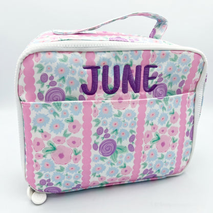 Personalized Pink Scalloped Backpack - Lunch Bag – Toddler & Full Size Options