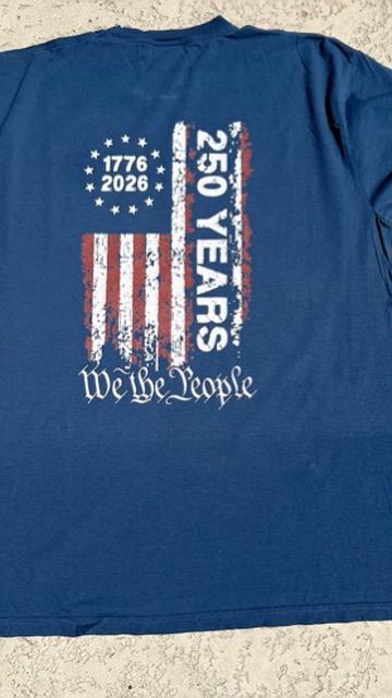 We The People American Flag Tee – 250 Years Anniversary Shirt (1776-2026)