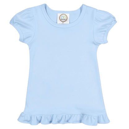 BIG SISTER Embroidered Ruffle Shirt