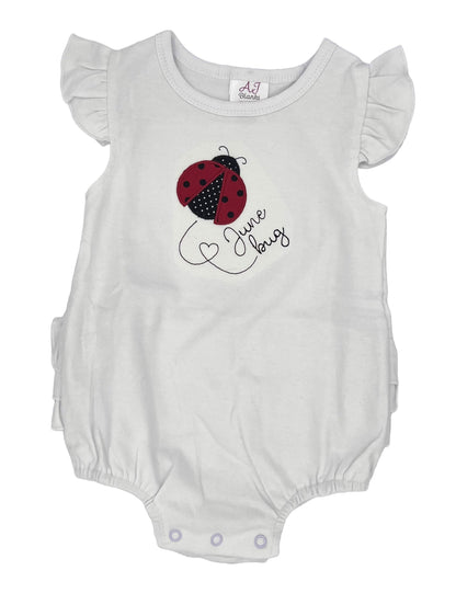 Embroidered Lady Bug Infant/Child Bodysuit/Shirt for infants and Kids