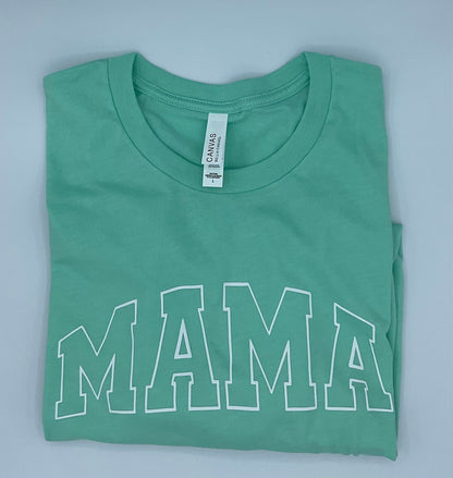 Adult  MAMA Tshirt - Puff Vinyl HTV