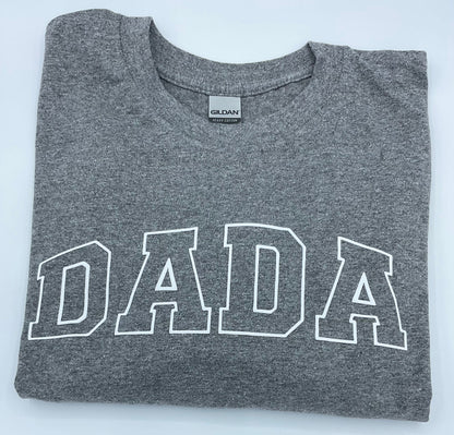 Adult unisex DADA Tshirt - Puff Vinyl HTV
