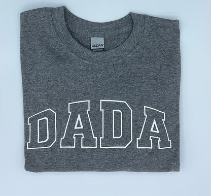 Adult unisex DADA Tshirt - Puff Vinyl HTV
