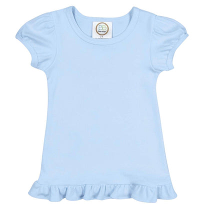 BIG SISTER Embroidered Ruffle Shirt