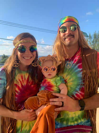 Handmade Rainbow Tie-Dye T-Shirt – Unisex Bella + Canvas