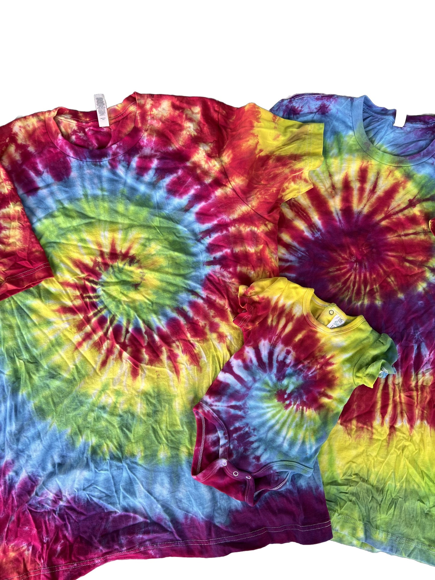 Youth Rainbow Tie Dye T shirt for children Rainbow T-Shirt