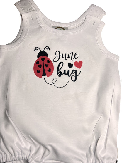 Personalized Bubble Onesie - Lady Bug