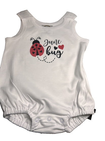 Personalized Bubble Onesie - Lady Bug
