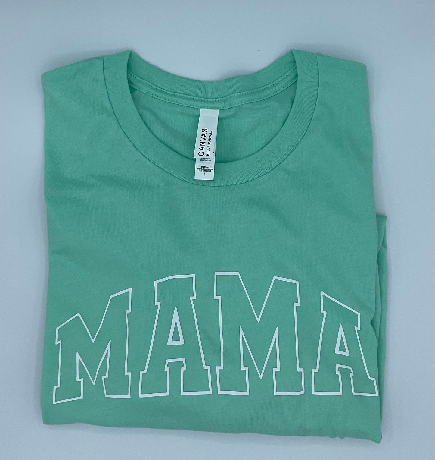 Mint MAMA Tshirt - Puff Vinyl HTV